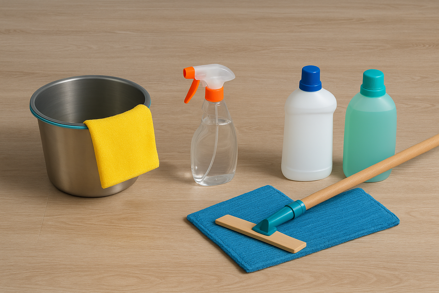 Limpeza e Manutenção Sustentável do Piso Vinílico