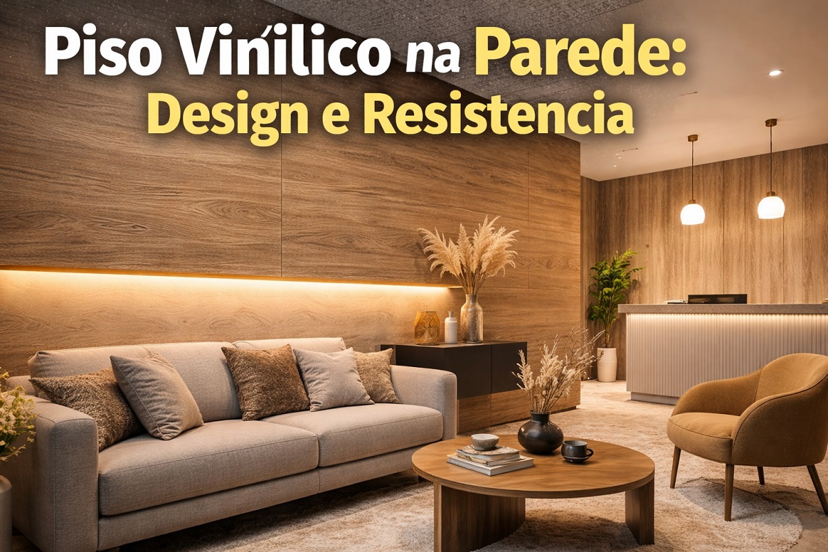 Piso Vinílico como Revestimento de Parede: Design, Resistência e Versatilidade