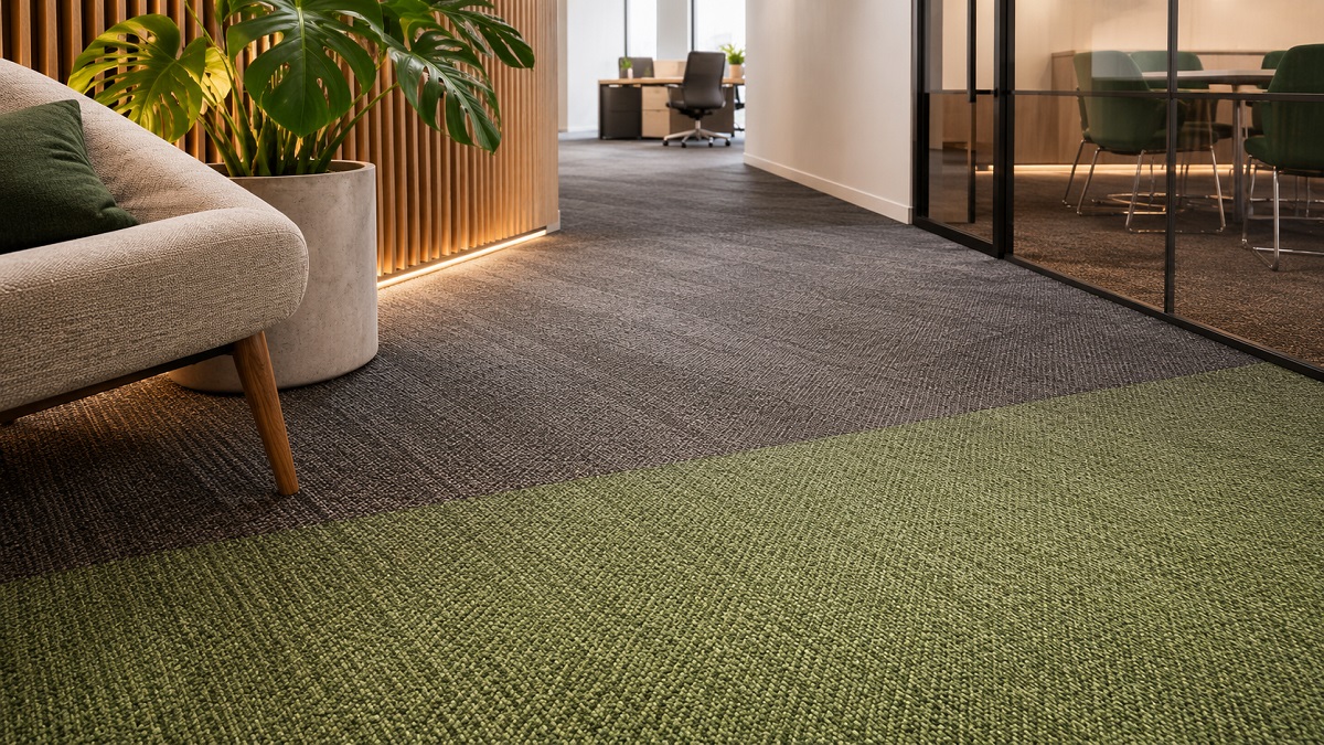 Qual piso vinílico imita ou substitui o carpete? Conheça o Woven Vinyl Flooring