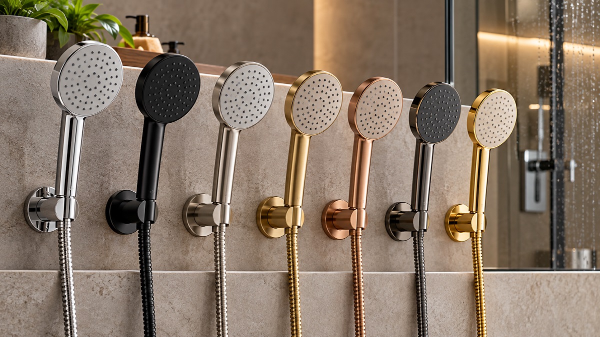 Novas cores de ducha manual: Codda atualiza acabamento da linha 4884 SB